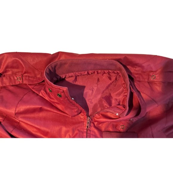 Vintage  Men's Member's Only Jacket Maroon Size 44 - Picture 7 of 7